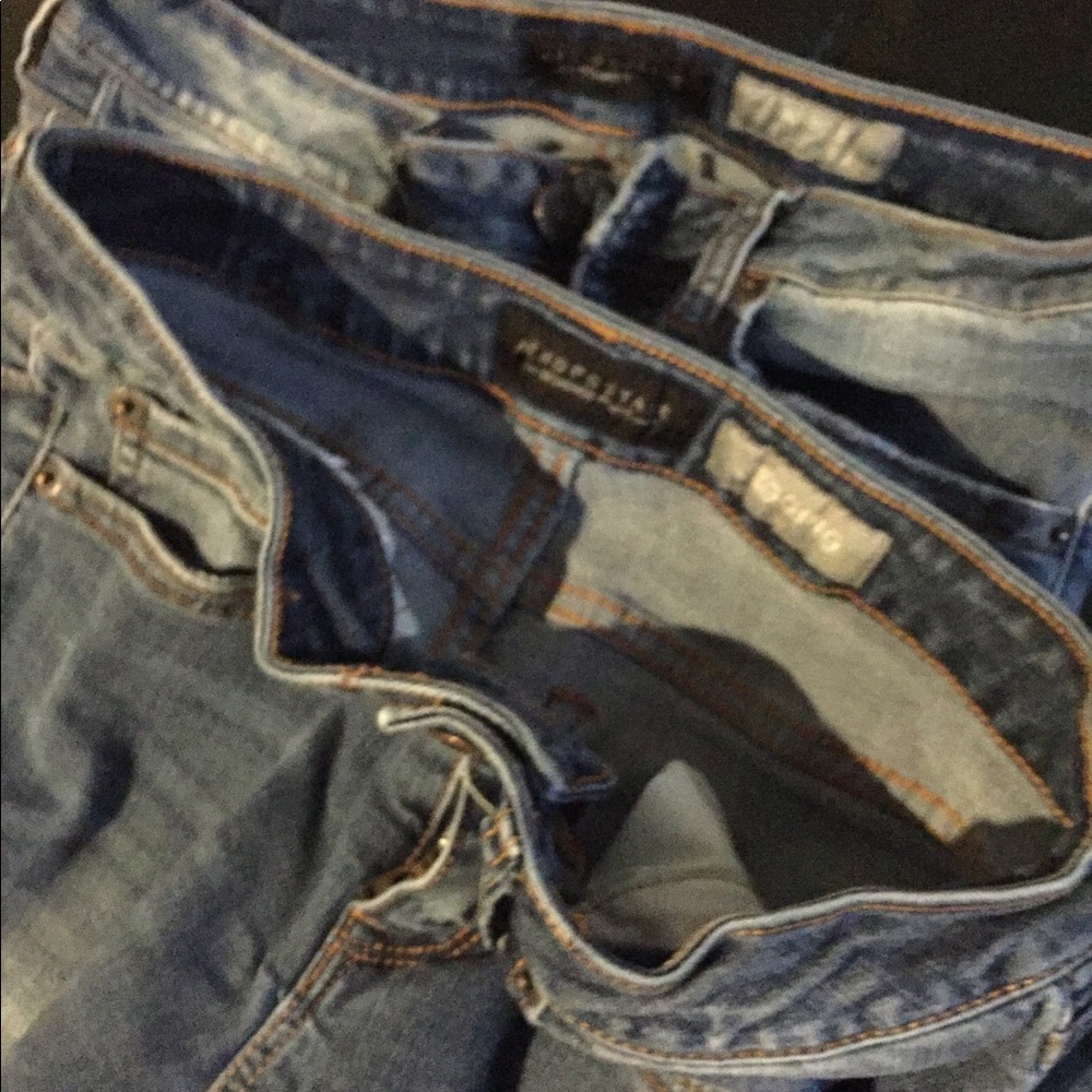 2 pairs Aeropostale sz 4 jeggins EUC - Picture 5 of 6